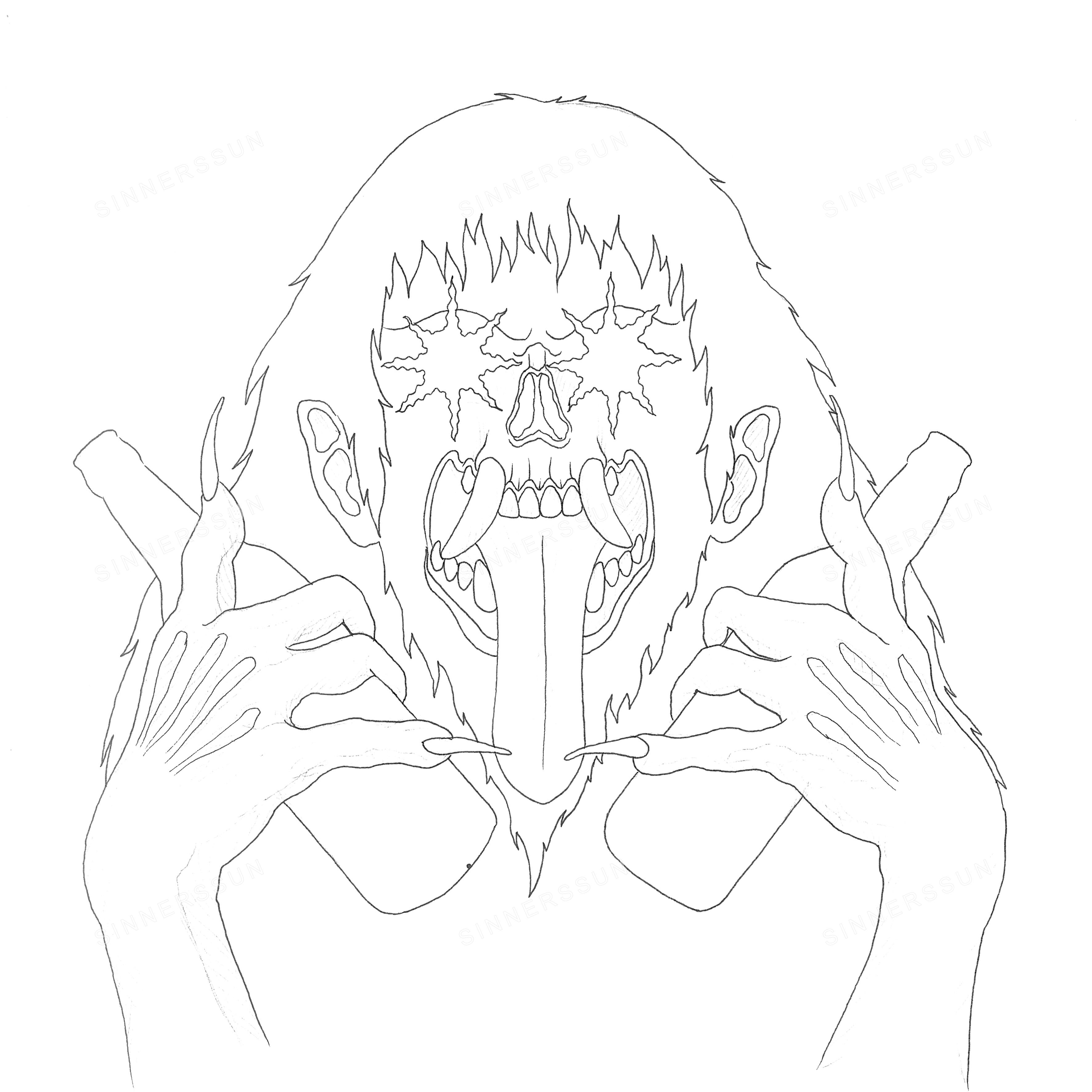 Sketsa Buto 30